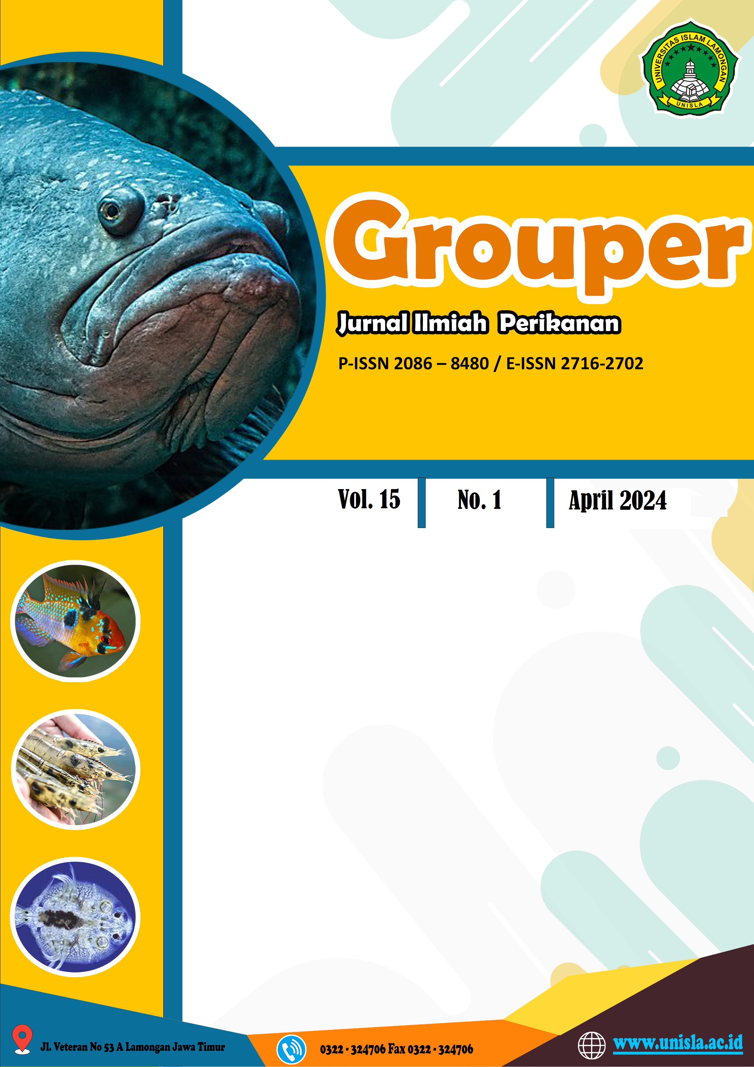 					View Vol. 15 No. 1 (2024): Grouper : Jurnal Ilmiah Perikanan
				